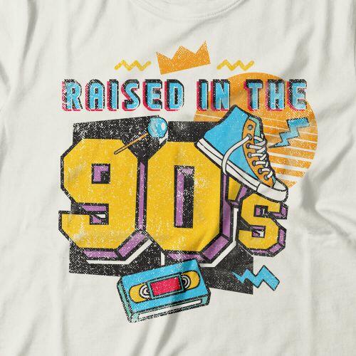 Camiseta Raised In The 90's