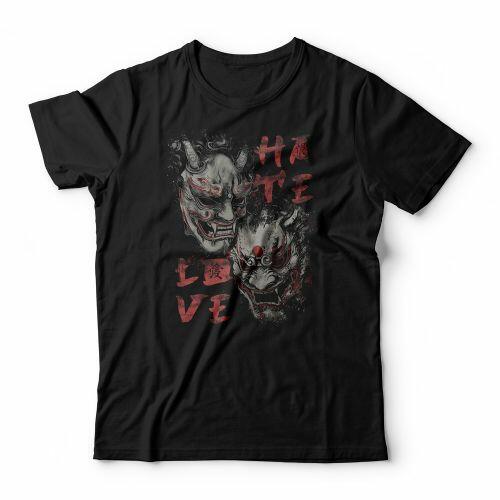 Camiseta Hannya Hate Love