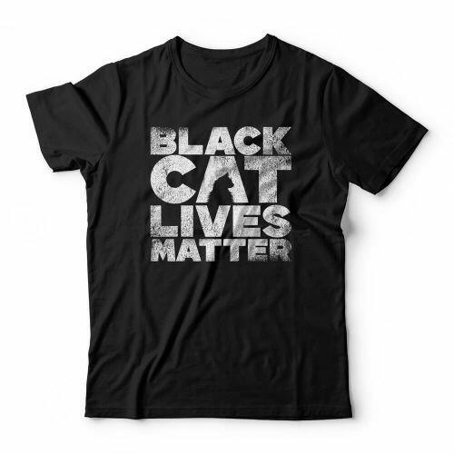 Camiseta Black Cat Lives Matter