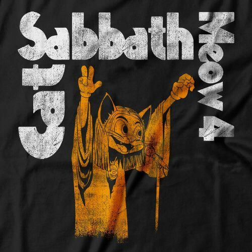 Camiseta Cat Sabbath