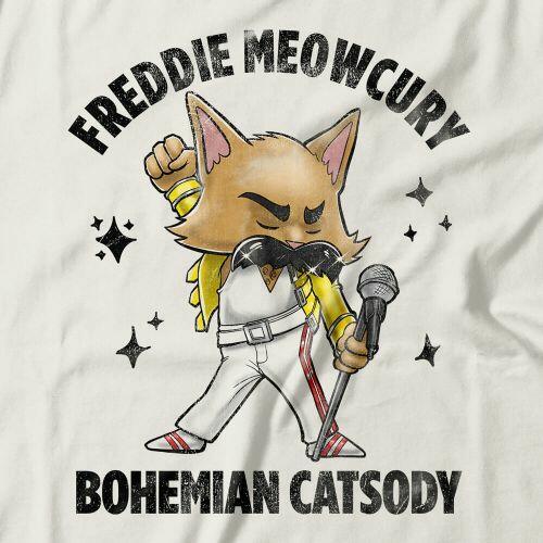 Camiseta Freddie Meowcury