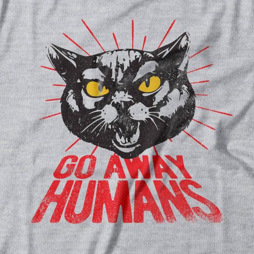 Camiseta Go Away Humans