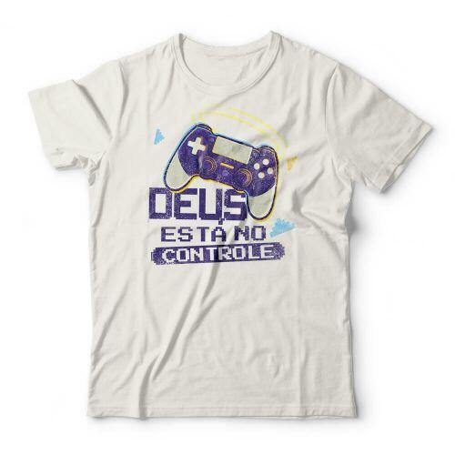 Camiseta Deus Est� No Controle