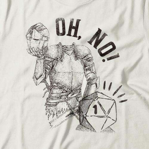Camiseta D20 Fail