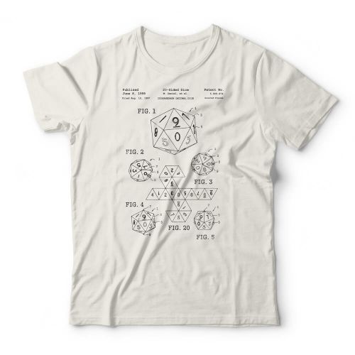 Camiseta D20 Patent