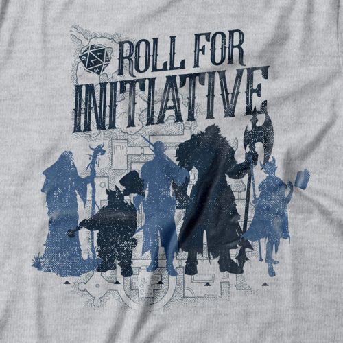 Camiseta Roll For Initiative