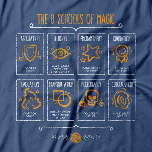 Camiseta Schools Of Magic