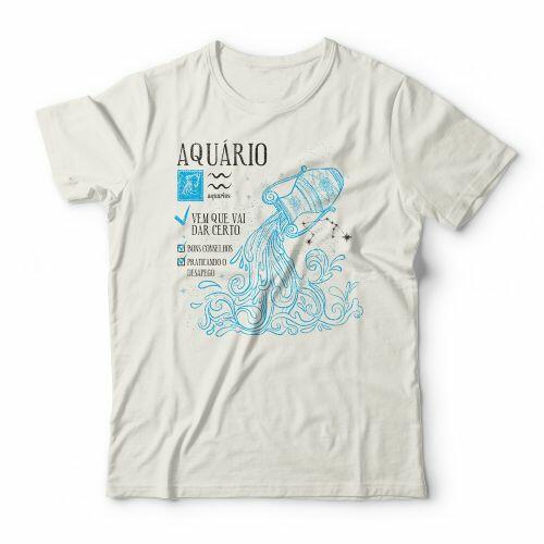 Camiseta Signo Aquário