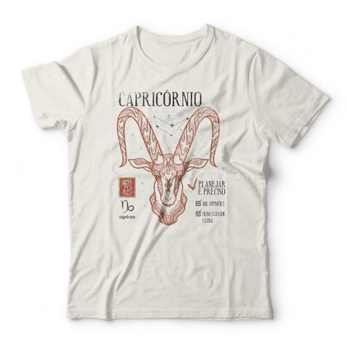 Camiseta Signo Capricórnio