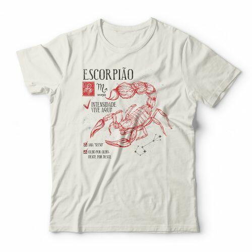 Camiseta Signo Escorpião