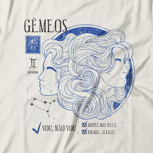 Camiseta Signo G�meos