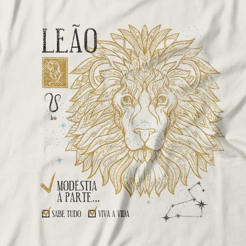 Camiseta Signo Leão
