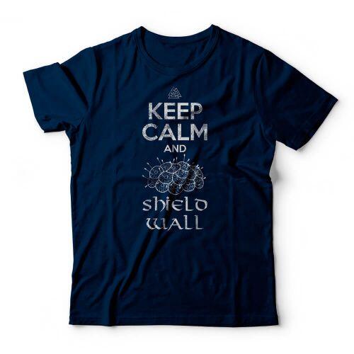 Camiseta Keep Calm And Shield Wall