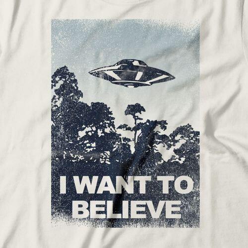 Camiseta I Want To Believe