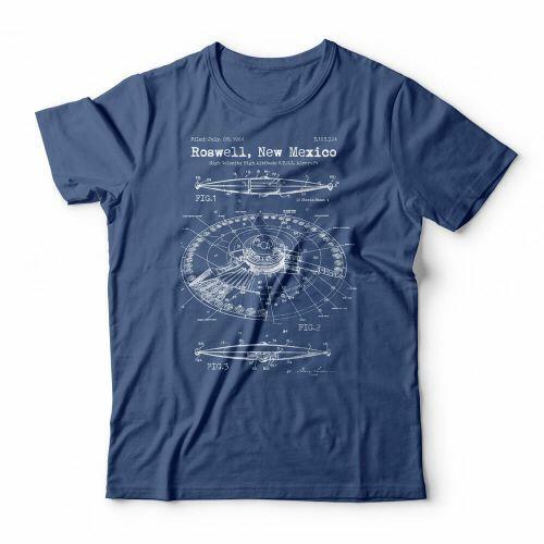 Camiseta UFO Patent