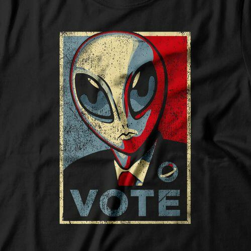 Camiseta Vote Alien