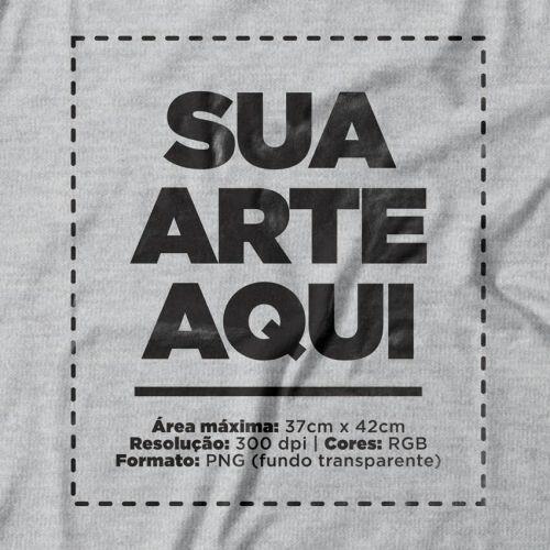 Camiseta Personalizada Feminina Frente - Envie a sua arte
