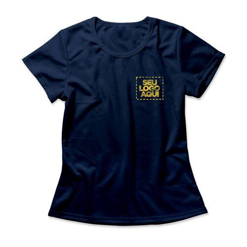 Camiseta Personalizada Feminina Peito e Costas - Envie a sua arte