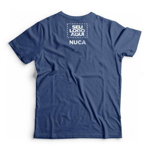 Camiseta Personalizada Frente e Nuca - Envie a sua arte