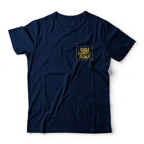 Camiseta Personalizada Peito - Envie a sua arte