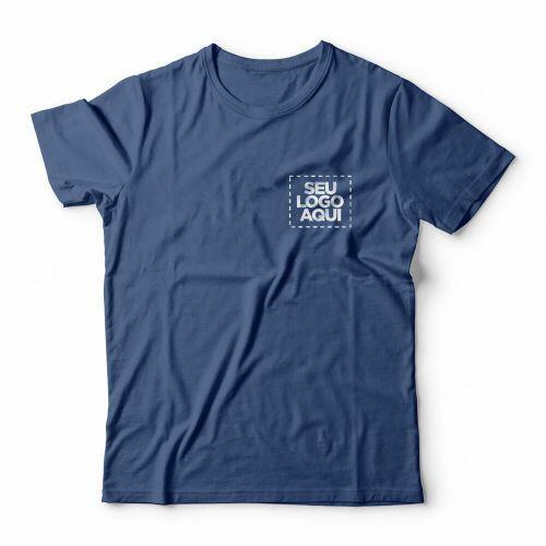 Camiseta Personalizada Peito e Costas - Envie a sua arte