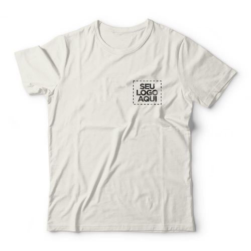 Camiseta Personalizada Peito e Costas - Envie a sua arte