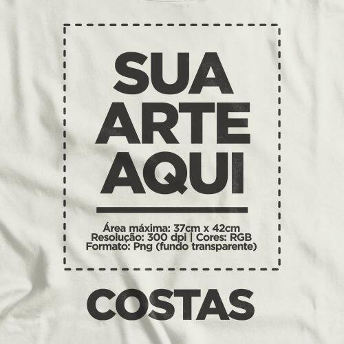 Moletom Com Capuz Personalizado Frente e Costas - Envie a sua arte