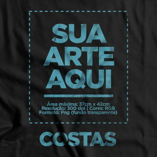Moletom Com Capuz Personalizado Peito e Costas - Envie a sua arte