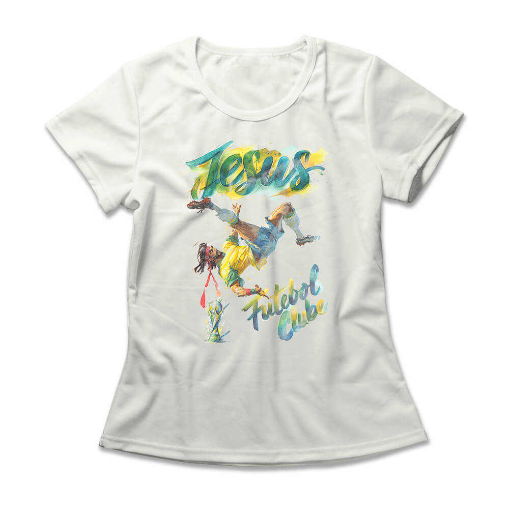 Camiseta Feminina Jesus Futebol Clube