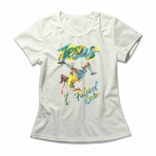 Camiseta Feminina Jesus Futebol Clube