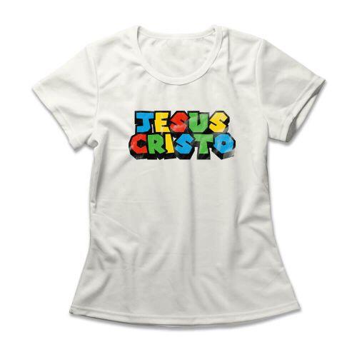 Camiseta Feminina Super Jesus Cristo