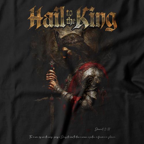Moletom Com Capuz Hail To The King