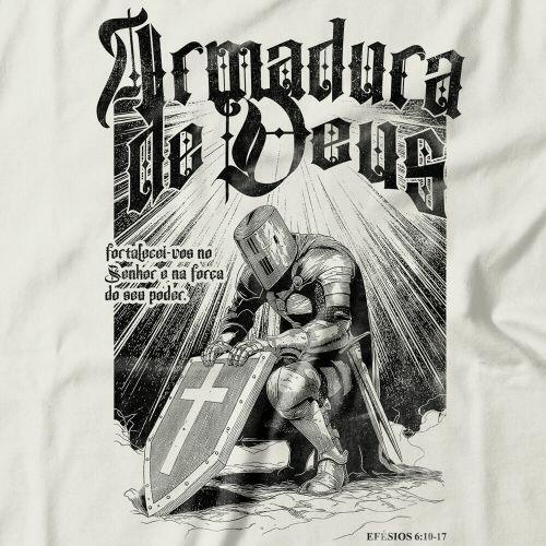 Camiseta Feminina Armadura De Deus