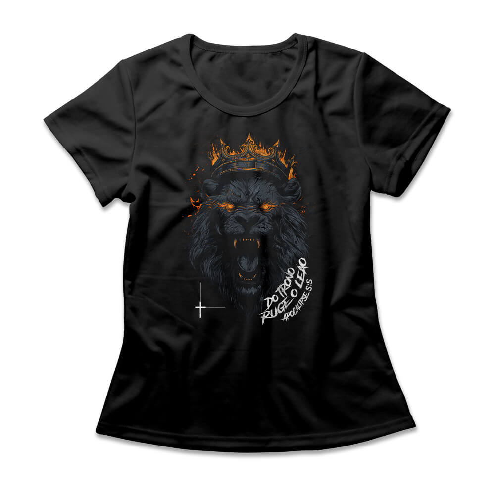 Camiseta Feminina Ruge O Leão