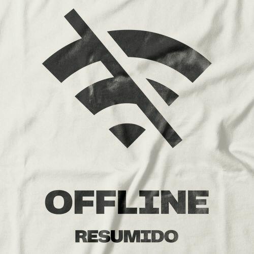 Moletom Resumido Offline Peito e Costas