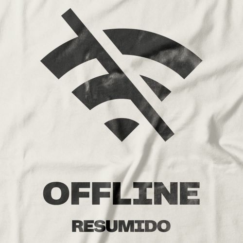 Camiseta Resumido Offline Frente