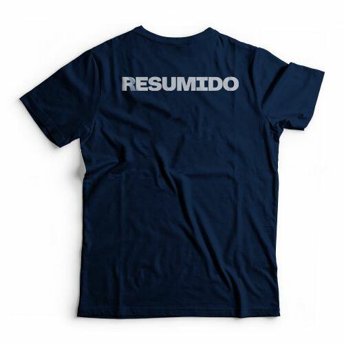 Camiseta Resumido Peito e Costas