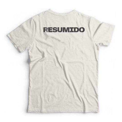 Camiseta Resumido Peito e Costas