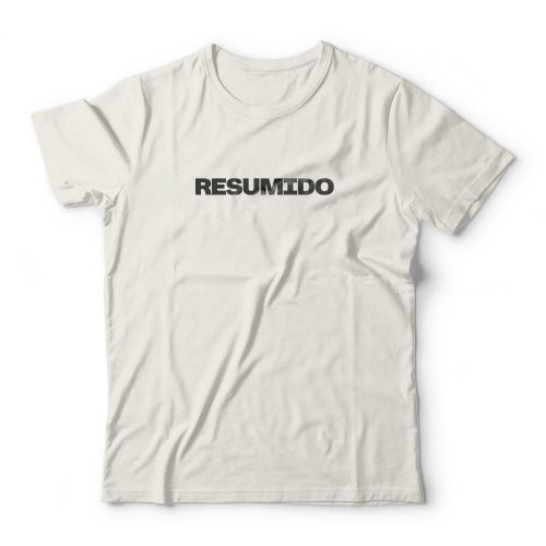 Camiseta Resumido Frente