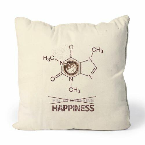 Almofada Caffeine Molecule