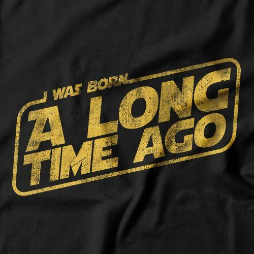 Camiseta Feminina I Was Born A Long Time Ago
