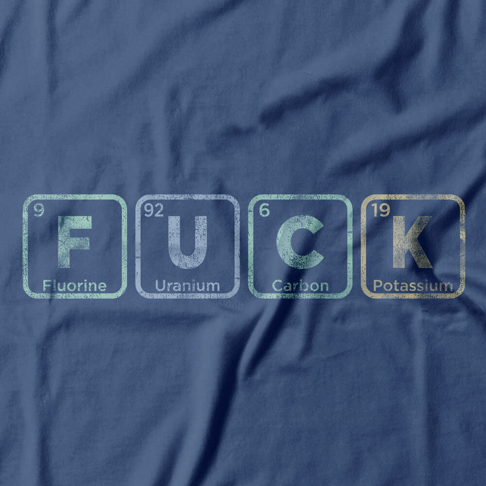 Camiseta Feminina Mensagem Química
