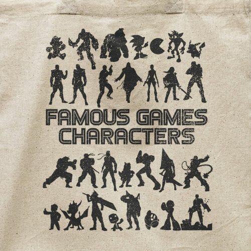 Ecobag Personagens De Games
