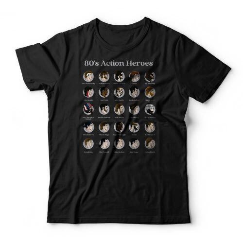 Camiseta 80's Action Heroes