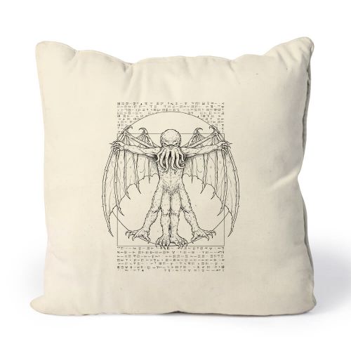 Almofada Vitruvian Cthulhu