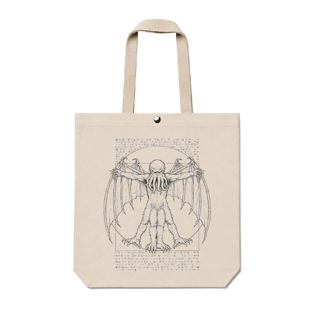 Ecobag Vitruvian Cthulhu