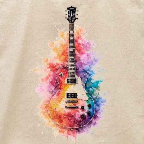 Ecobag Watercolor Guitar
