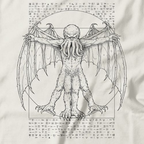 Moletom Vitruvian Cthulhu