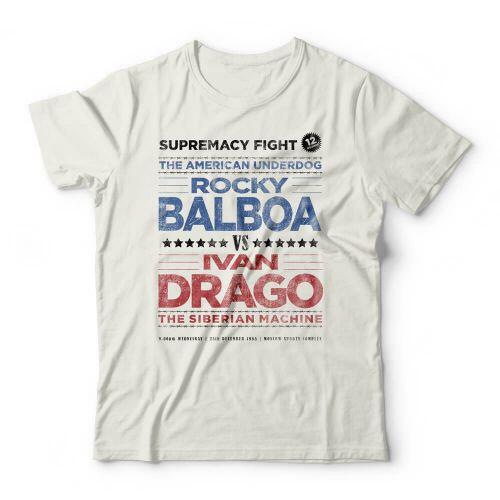 Camiseta Rocky vs Drago