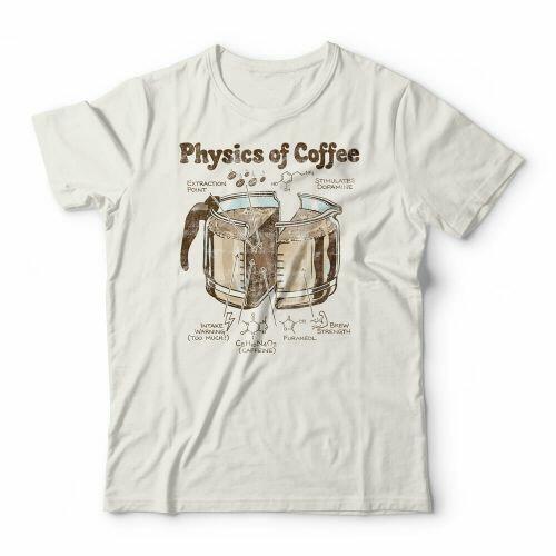 Camiseta F�sica Do Caf�